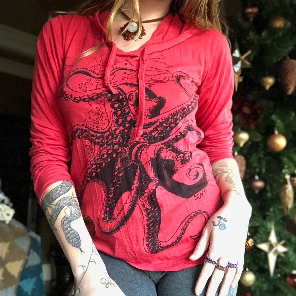 Octopus Spirit Animal Sweater